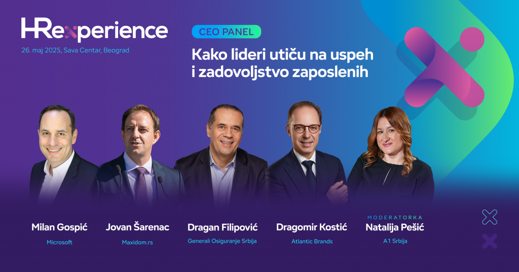 CEO PANEL: Kako lideri utiču na uspeh i zadovoljstvo zaposlenih