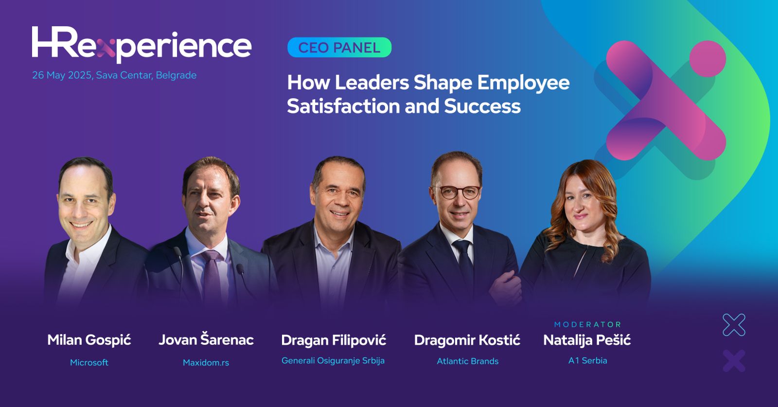 CEO PANEL: Kako lideri utiču na uspeh i zadovoljstvo zaposlenih